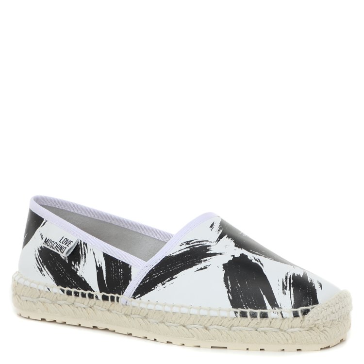 

Эспадрильи женские Love Moschino JA10402G белые 38 EU, JA10402G