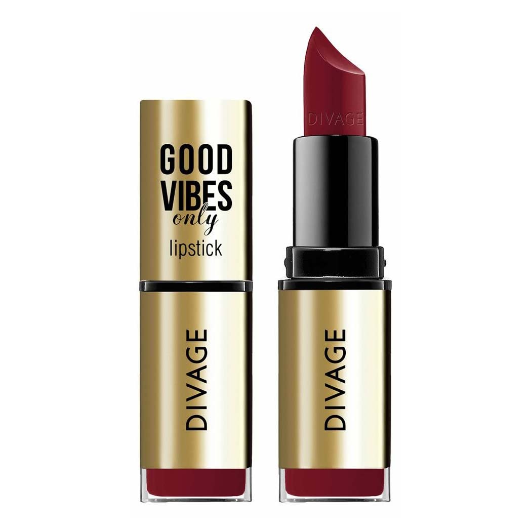 

Губная помада Divage Good Vibes Only № 04 бордово-фиолетовая 4 г