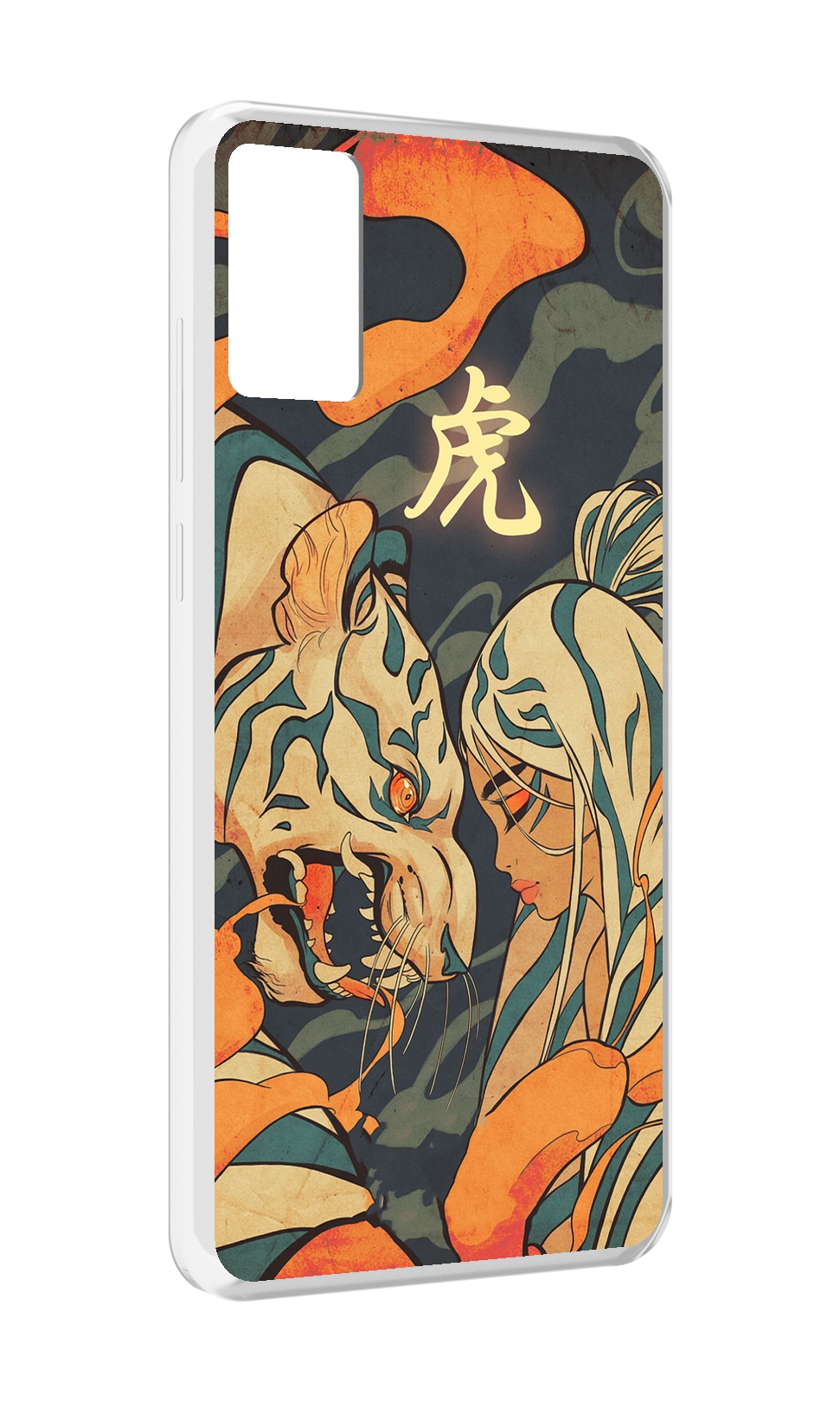 

Чехол MyPads Тигр и девушка друзья для CUBOT P50, Прозрачный, Tocco