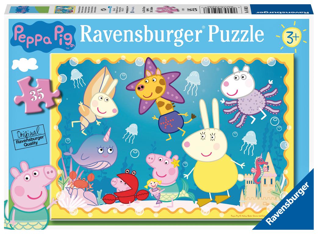 фото Пазл ravensburger "свинка пеппа", 35 элементов