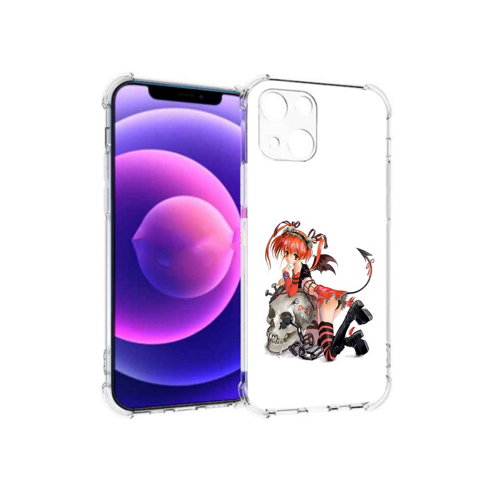 

Чехол MyPads Tocco для Apple iPhone 13 mini аниме (PT162959.608.221), Прозрачный, Tocco