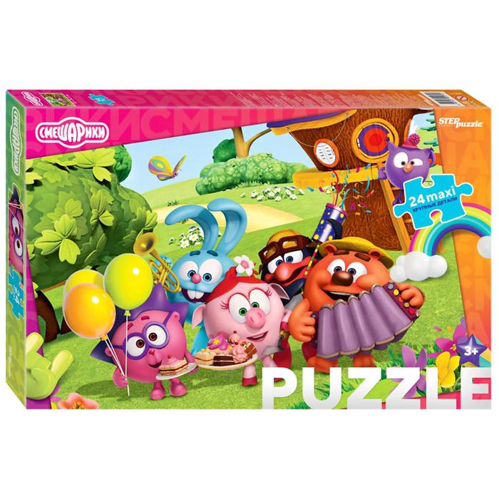 

Пазл Step Puzzle "Смешарики", 24 элемента