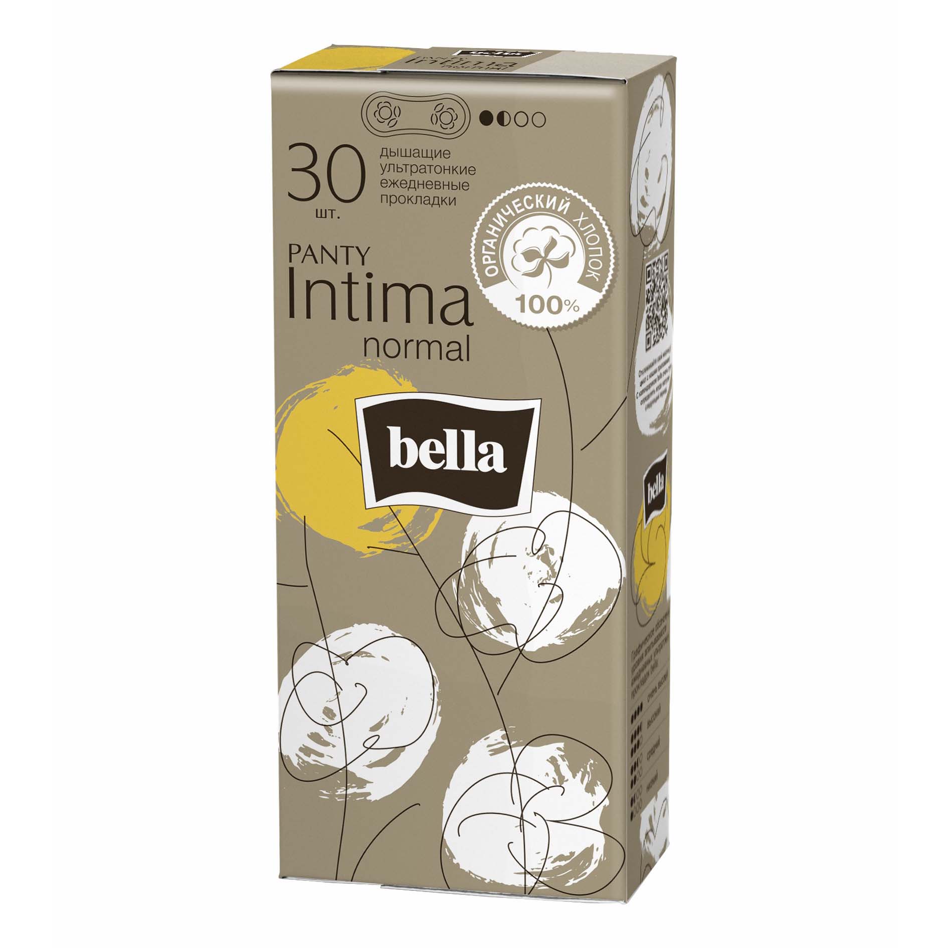 

Ежедневные прокладки Bella Panty Intima normal 30 шт