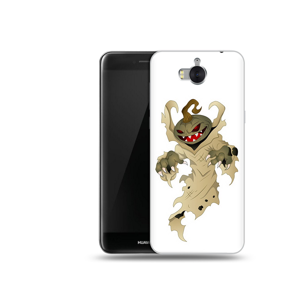 

Чехол MyPads Tocco для Huawei Y5 призрак хэллоуина (PT91582.58.555), Прозрачный, Tocco