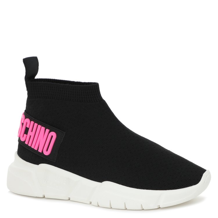 

Кроссовки женские Love Moschino JA15084G черные 38 EU, JA15483G