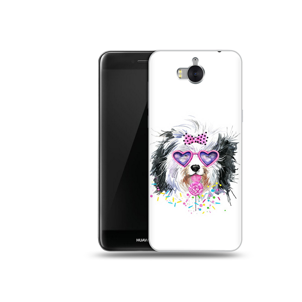

Чехол MyPads Tocco для Huawei Y5 пушистик (PT91582.58.559), Прозрачный, Tocco