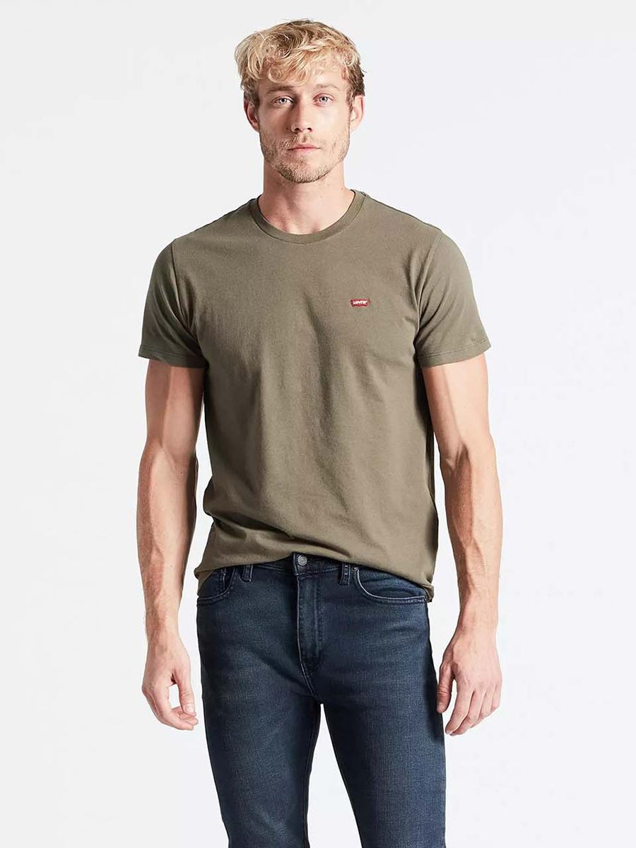 

Футболка мужская Levi's Ss Original Hm Tee хаки S, Ss Original Hm Tee