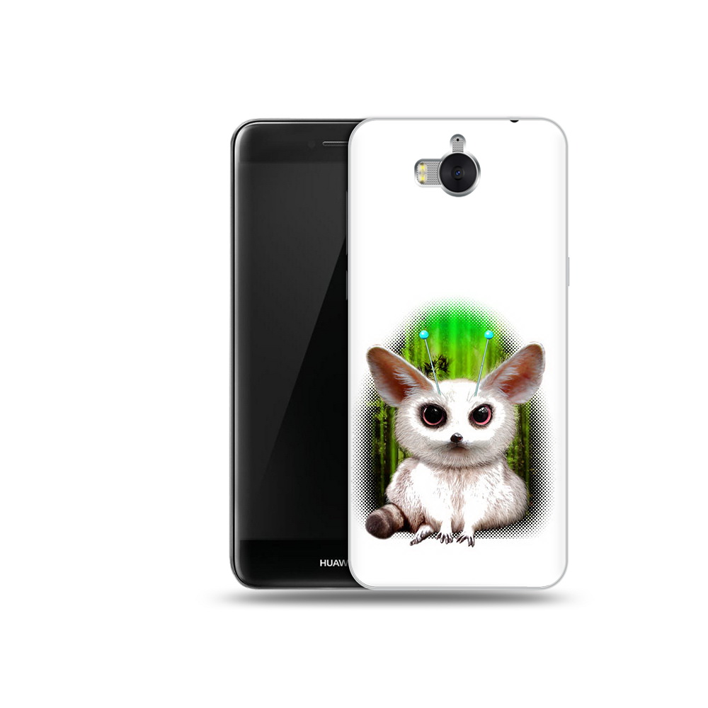

Чехол MyPads Tocco для Huawei Y5 пушистое животное (PT91582.58.560), Прозрачный, Tocco