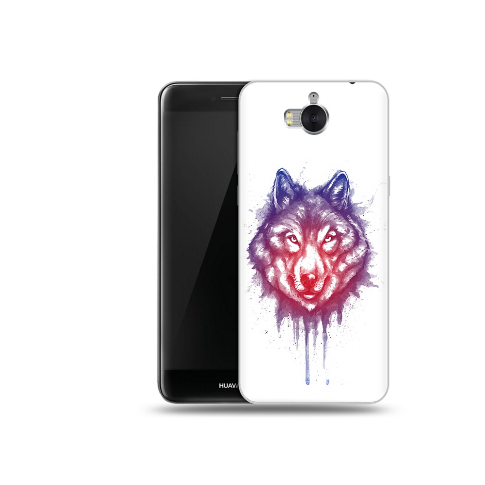 

Чехол MyPads Tocco для Huawei Y5 пушистый волк (PT91582.58.561), Прозрачный, Tocco
