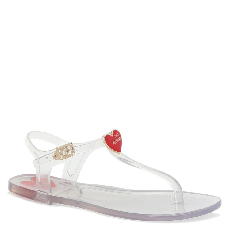 

Сандалии женские Love Moschino JA16011G прозрачные 39 EU, JA16011G