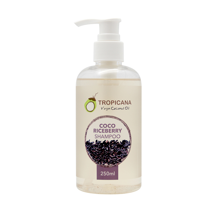 фото Шампунь для волос tropicana красный рис сoco riceberry shampoo, 250 мл