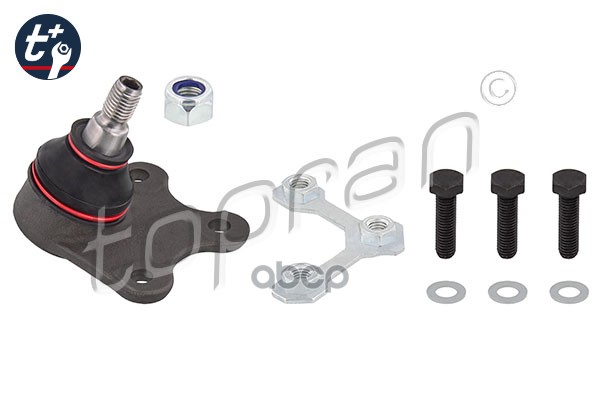 

Опора Шаровая (Замена Для Hp-109134586) topran арт. 109134001
