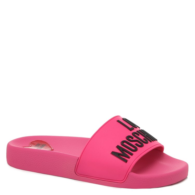 

Шлепанцы женские Love Moschino JA28052G розовые 35 EU, JA28052G