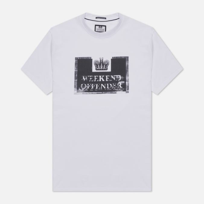 

Футболка мужская Weekend Offender PTAW2216-WHT белая XL, PTAW2216-WHT
