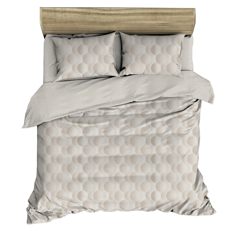 

Постельное белье 1,5 спальное SOFT Geometry, наволочки 50x70 см, поплин, SOFT1,5