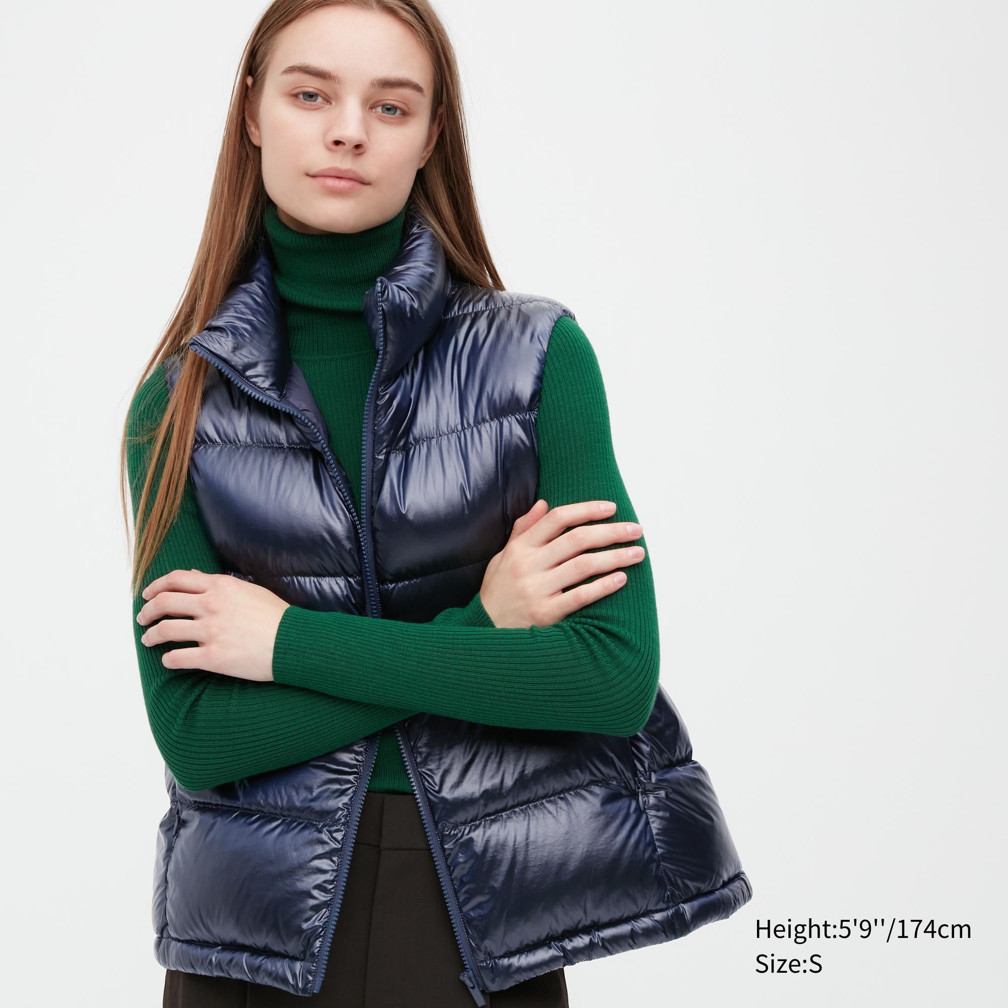 

Утепленный жилет женский UNIQLO 450497COL69 синий M (доставка из-за рубежа), 450497COL69