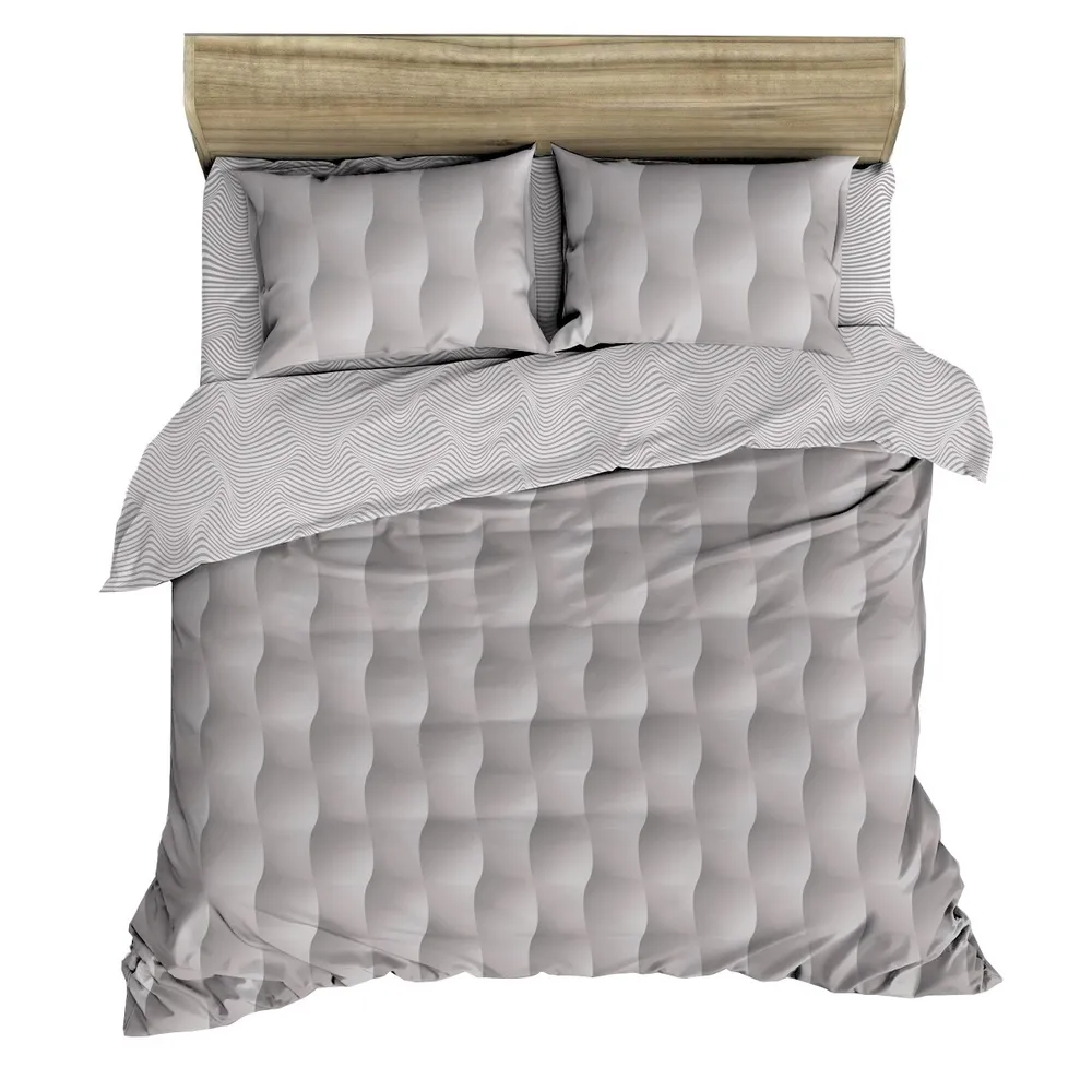 

Постельное белье Евро SOFT Geometry, наволочки 50x70 см, поплин, SOFTевро