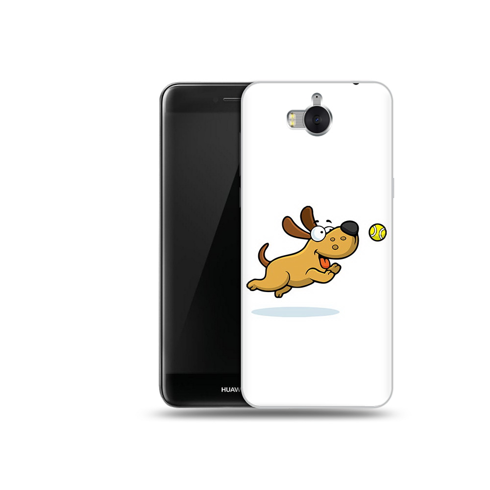 

Чехол MyPads Tocco для Huawei Y5 пёсик (PT91582.58.563), Прозрачный, Tocco