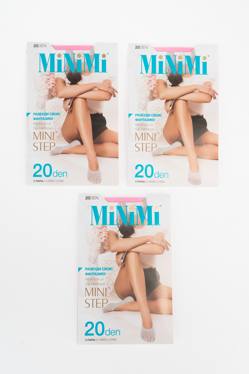 фото Набор подследников женских minimi mini step 20 красных 35-40