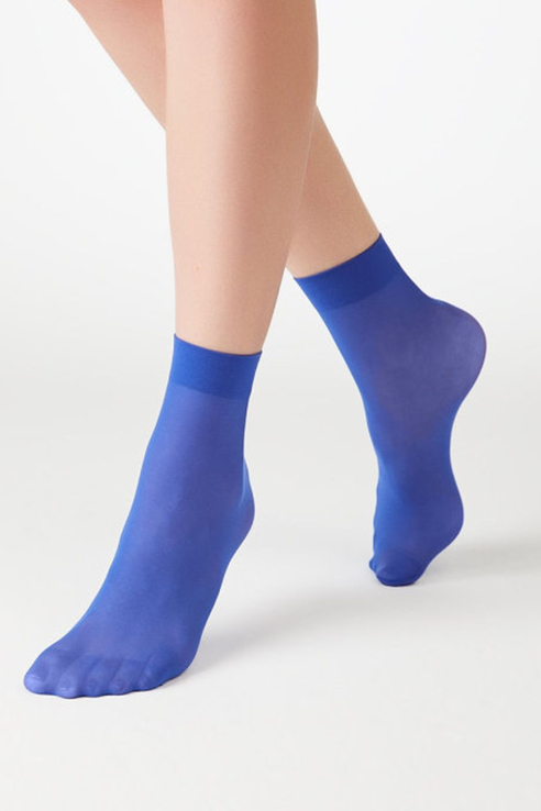 

Носки женские MiNiMi MICRO COLORS 50 3D синие 35-40, Синий, MICRO COLORS 50 3D