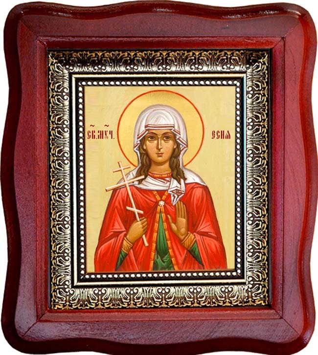 

Есия Мученица. Икона на холсте.