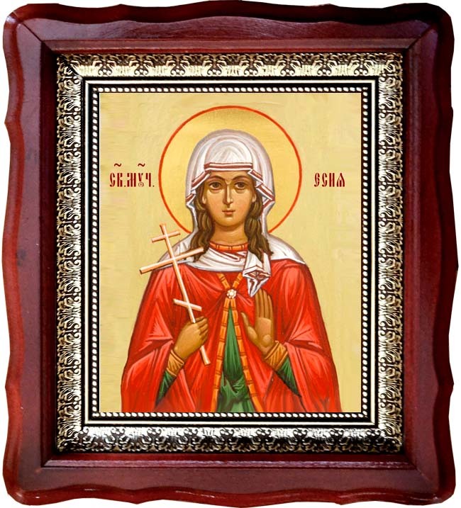 

Есия Мученица. Икона на холсте.