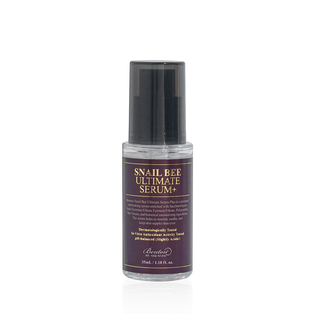 

Сыворотка Benton с муцином улитки и пчелиным ядом Snail Bee Ultimate Serum plus 35 мл