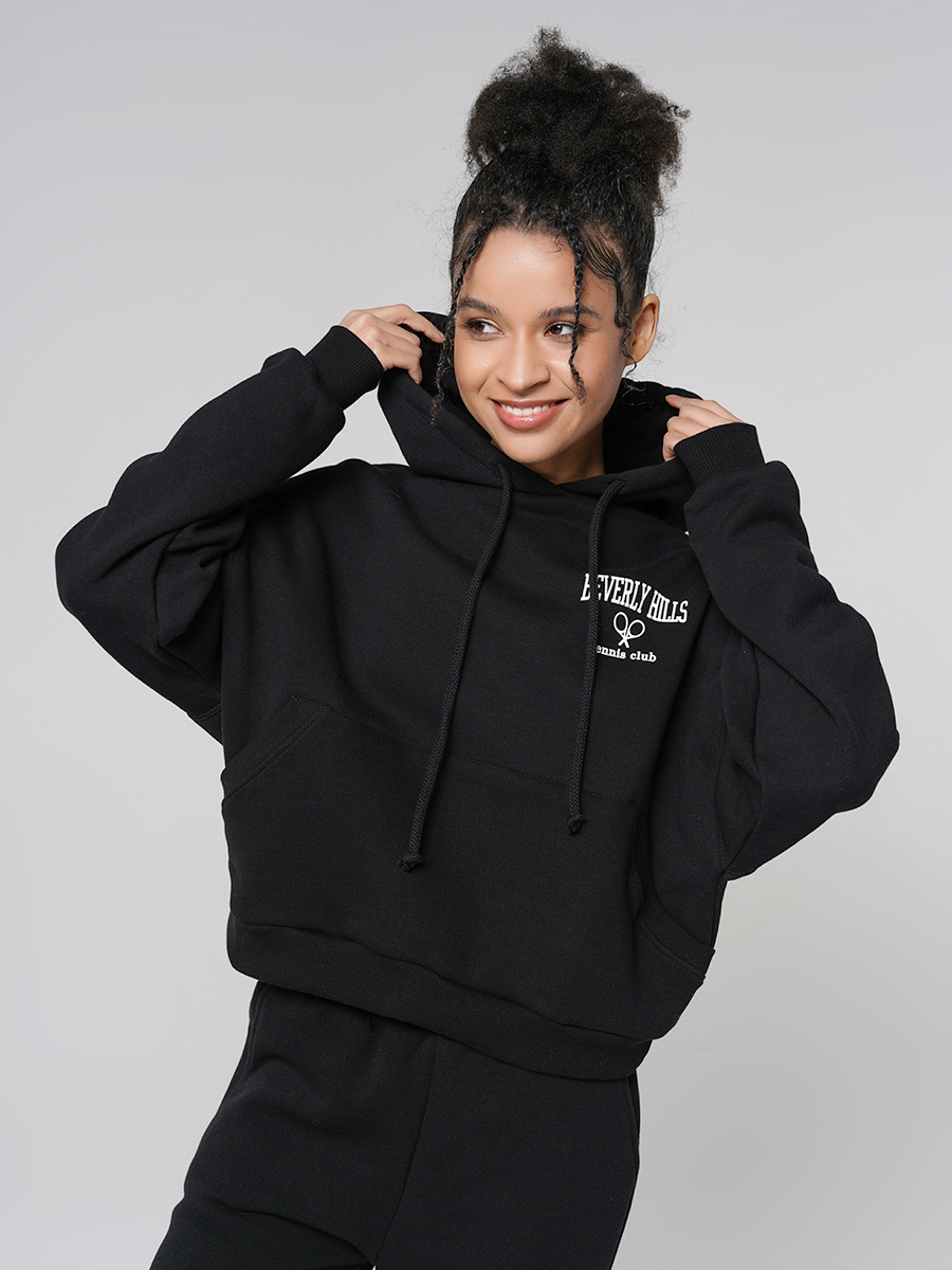 

Худи женское ТВОЕ 88603 черное XL, 88603