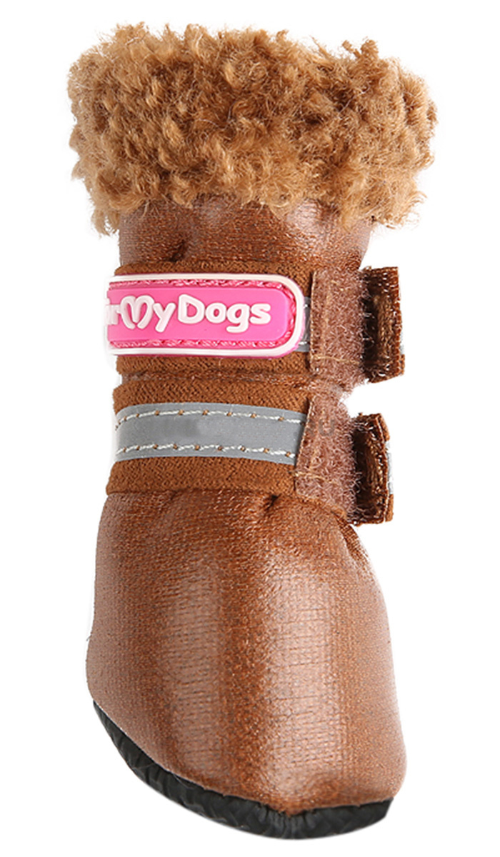 

Сапоги для собак зимние For My Dogs коричневые FMD678-2021 3, FOR MY DOGS сапоги для собак зимние коричневые FMD678-2021 (3)