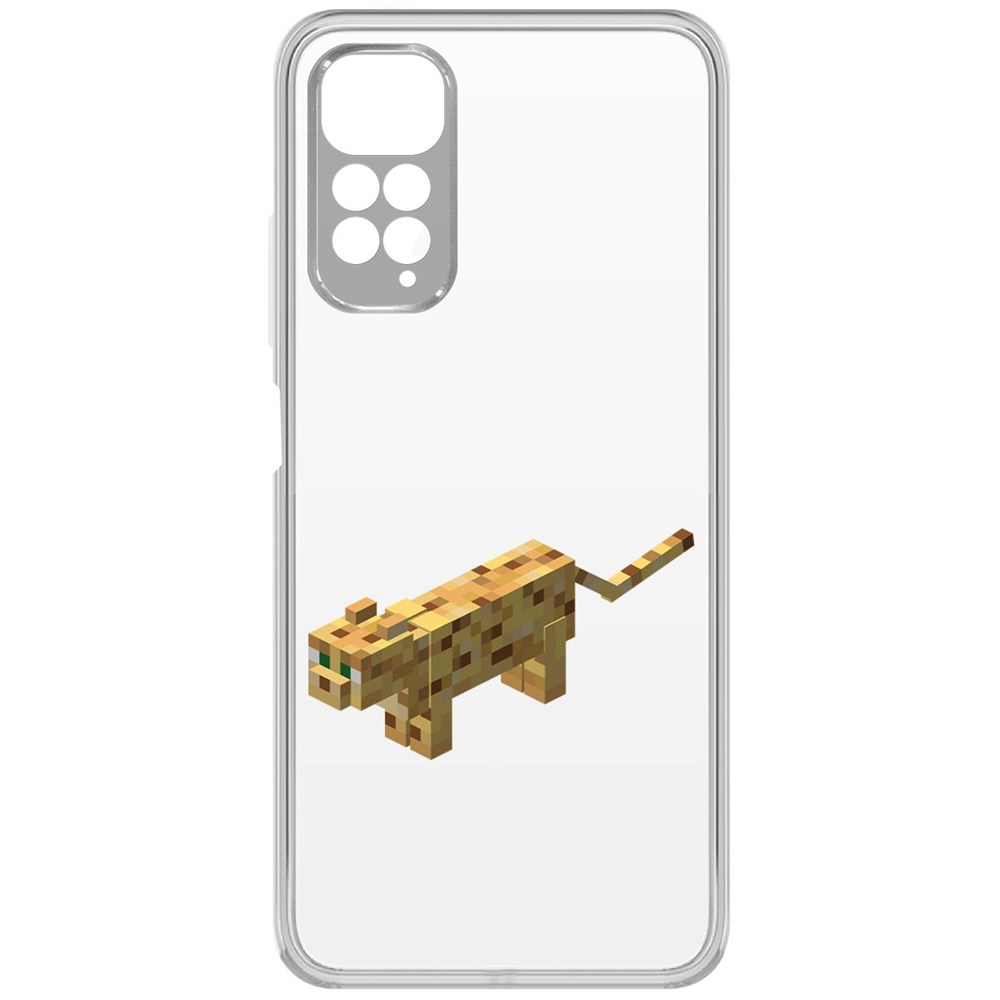 

Чехол-накладка Minecraft-Несчастный Призрак для Xiaomi POCO M4 Pro, Прозрачный