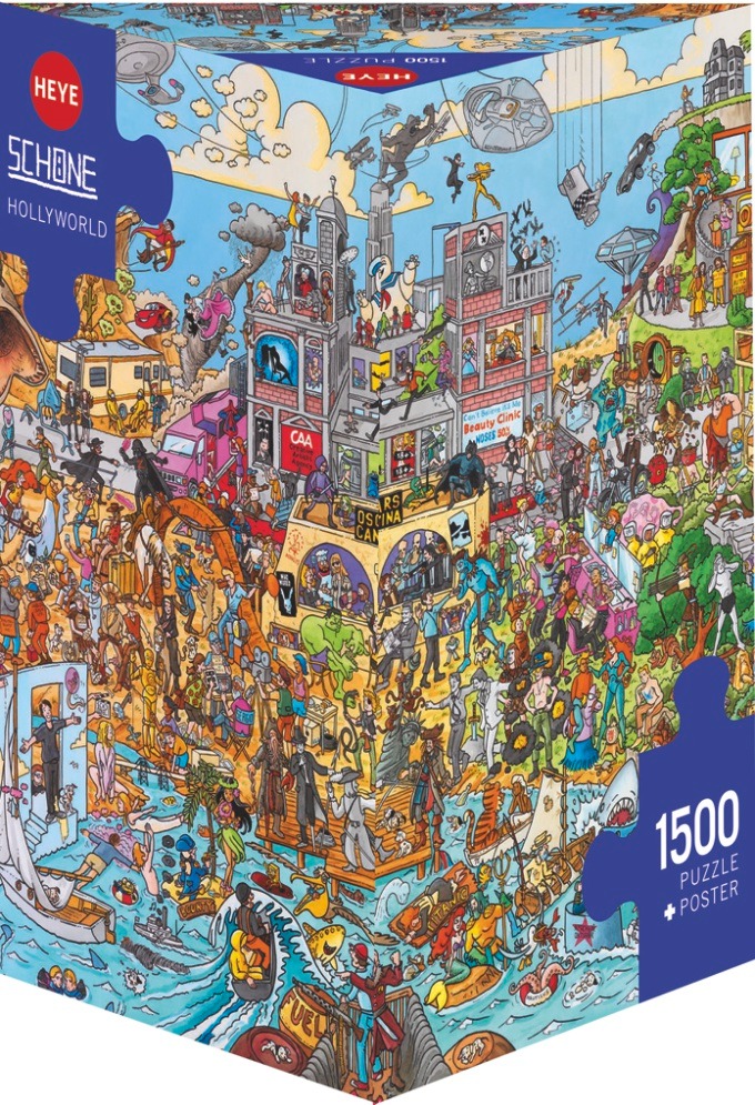 

Пазл Heye Голливуд 1500 деталей, Голливуд