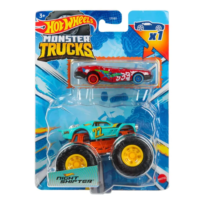 Машина Hot Wheels Monster Truck HKM18 радиоуправляемая машинка wl toys monster truck l313 красный