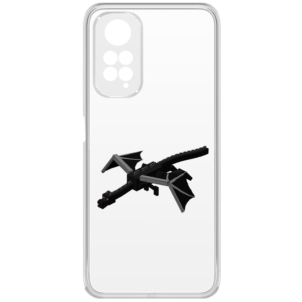

Чехол-накладка Minecraft-Дракон Края для Xiaomi Redmi Note 11, Прозрачный
