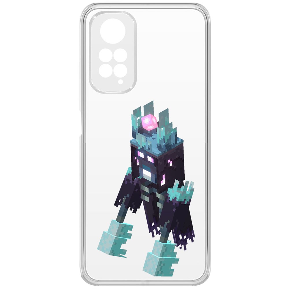 

Чехол-накладка Minecraft-Крипер для Xiaomi Redmi Note 11, Прозрачный