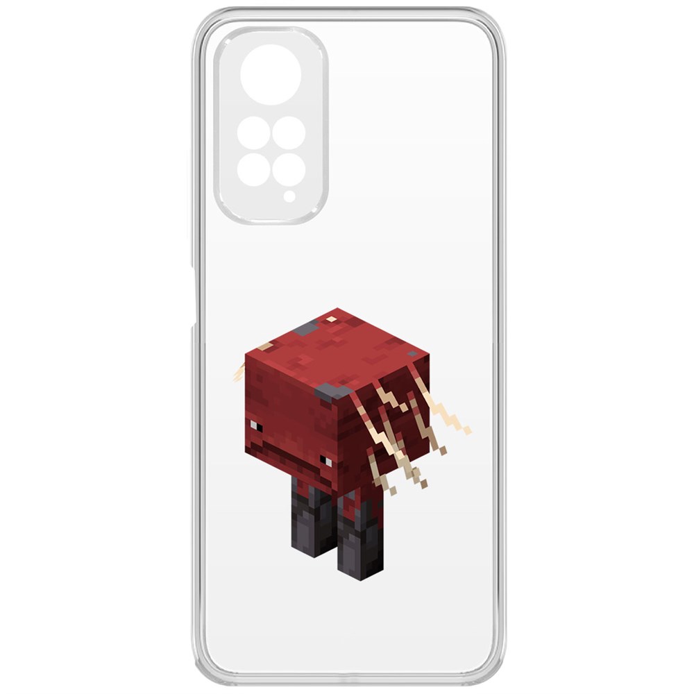 Чехол-накладка Minecraft-Страйдер для Xiaomi Redmi Note 11
