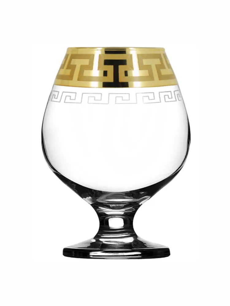 Подарочный набор бокалов PROMSIZ ГРЕЧЕСКИЙ УЗОР 400 мл, 6 шт.