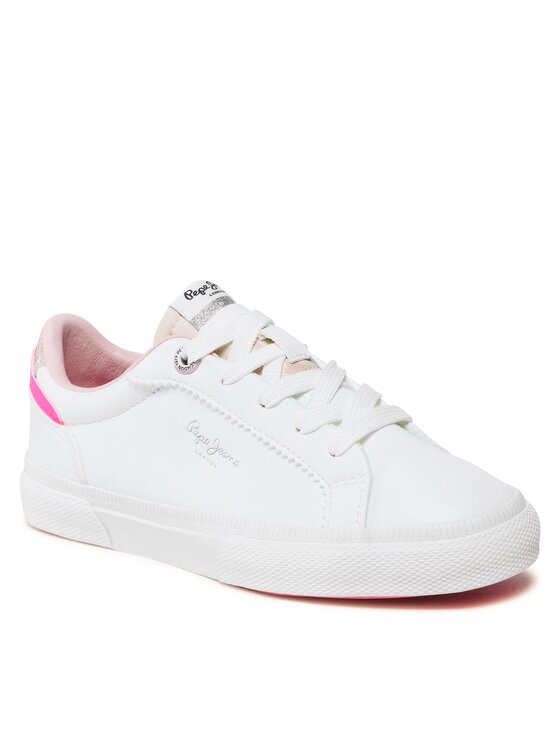 

Кеды Pepe Jeans Kenton Basic Girl PGS30549, белый, 31, Kenton Basic Girl PGS30549