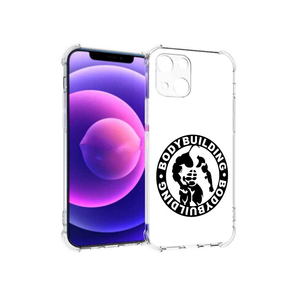 

Чехол MyPads Tocco для Apple iPhone 13 mini бодибилдинг (PT162959.608.240), Прозрачный, Tocco