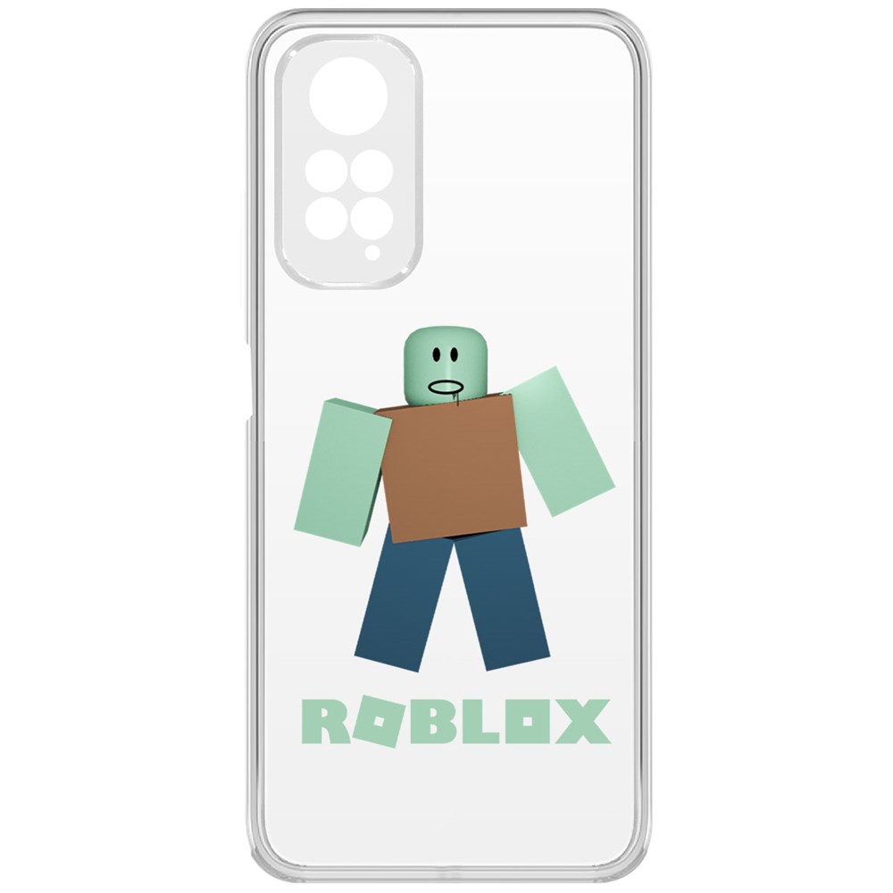 

Чехол-накладка Roblox-Зомби для Xiaomi Redmi Note 11, Прозрачный