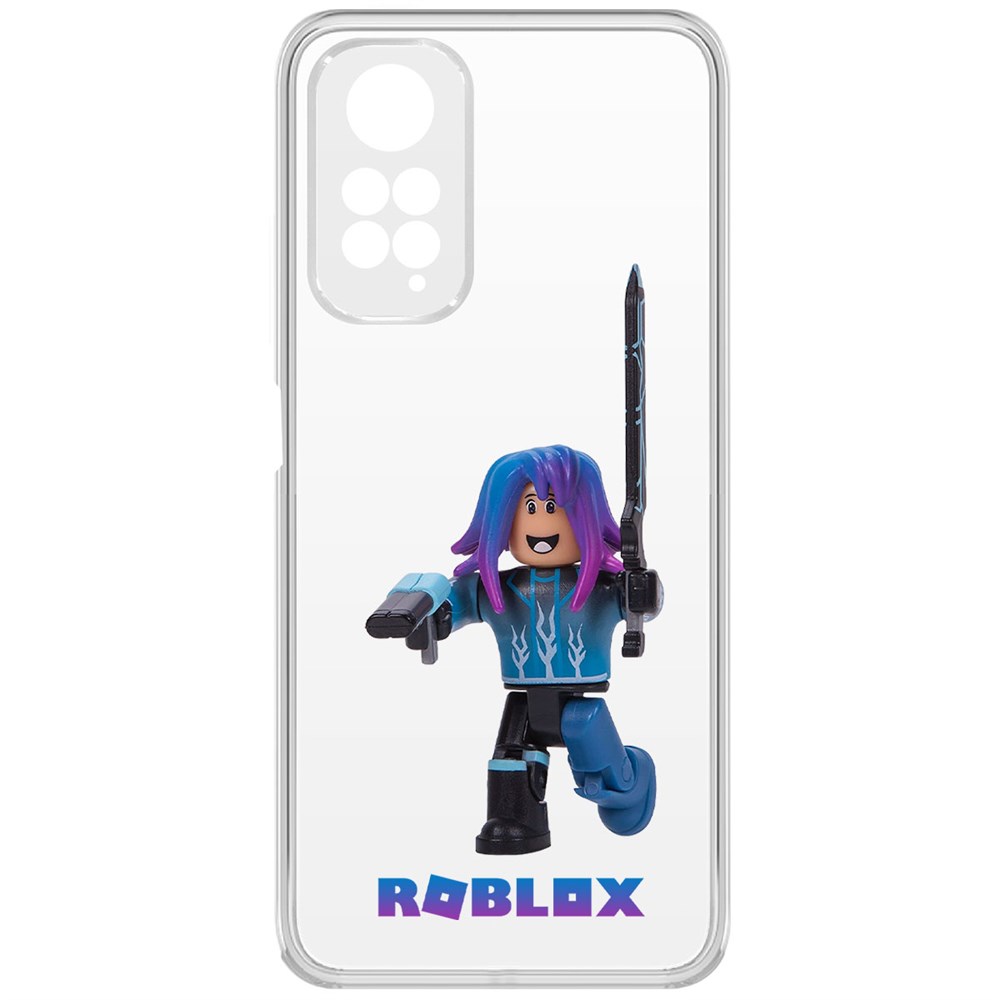 

Чехол-накладка Roblox-Паркурщик для Xiaomi Redmi Note 11, Прозрачный