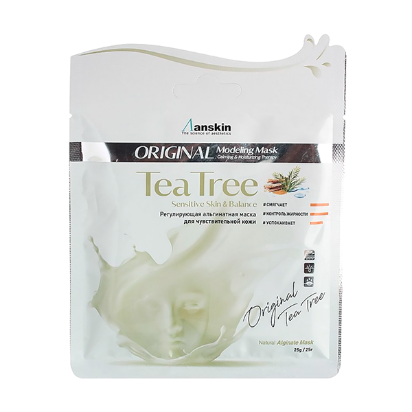

Маска Anskin Teatree Modeling Mask Refill альгинатная, 25 г