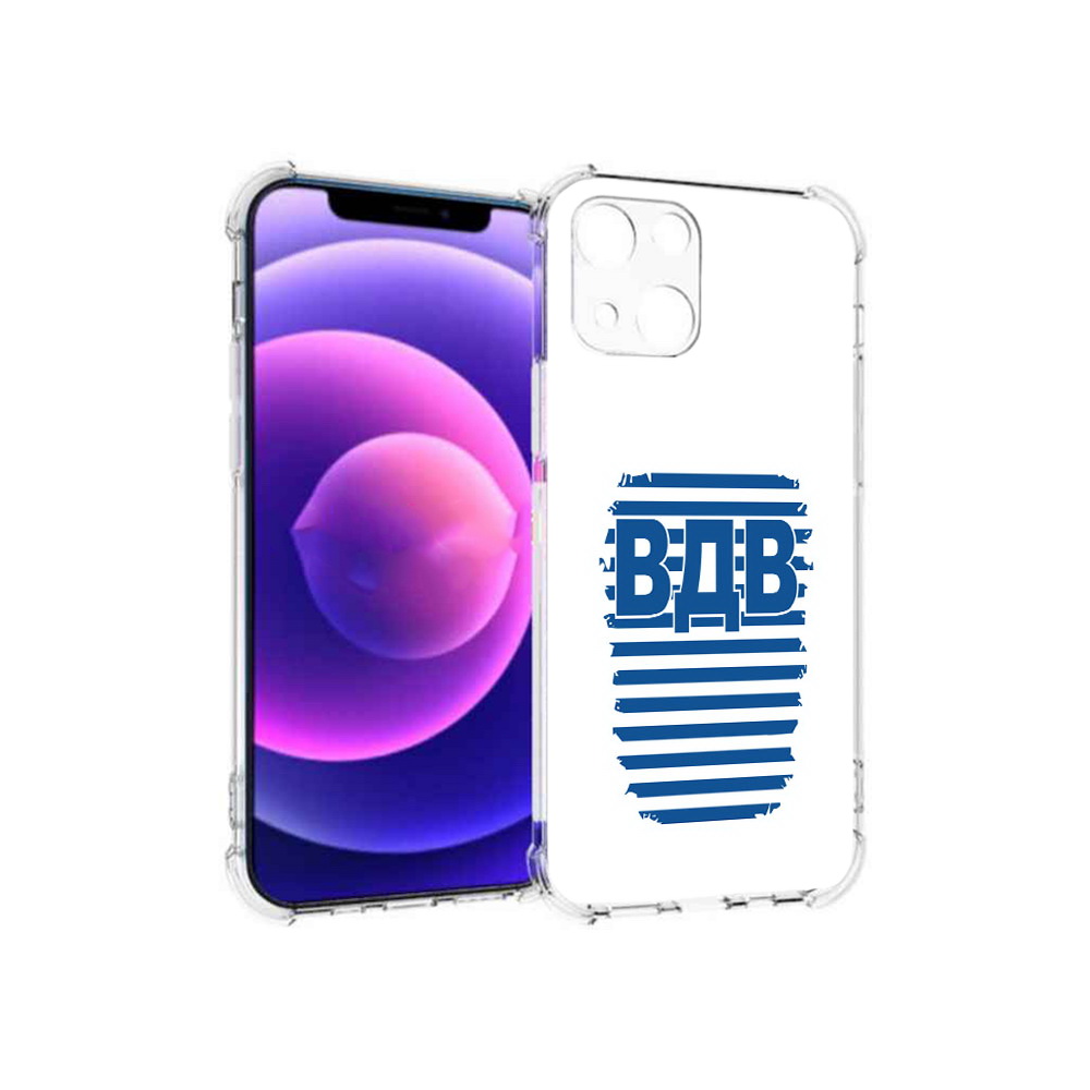 

Чехол MyPads Tocco для Apple iPhone 13 mini вдв2 (PT162959.608.259), Прозрачный, Tocco