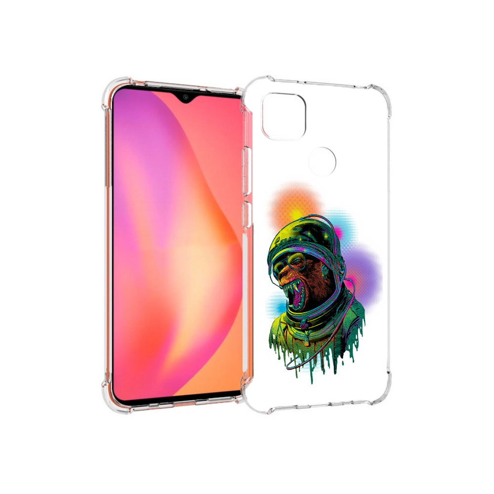 

Чехол MyPads Tocco для Xiaomi Redmi 9C медведь космонавт (PT152115.265.466), Прозрачный, Tocco