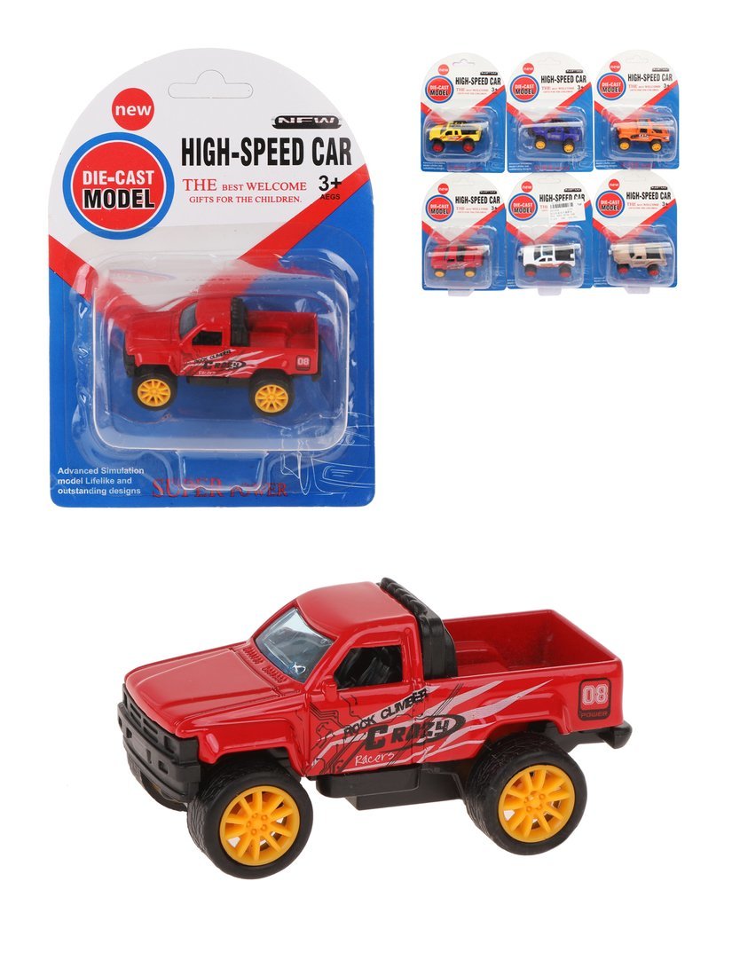 

Машина Наша Игрушка металлическая 65х3х3 см LS40