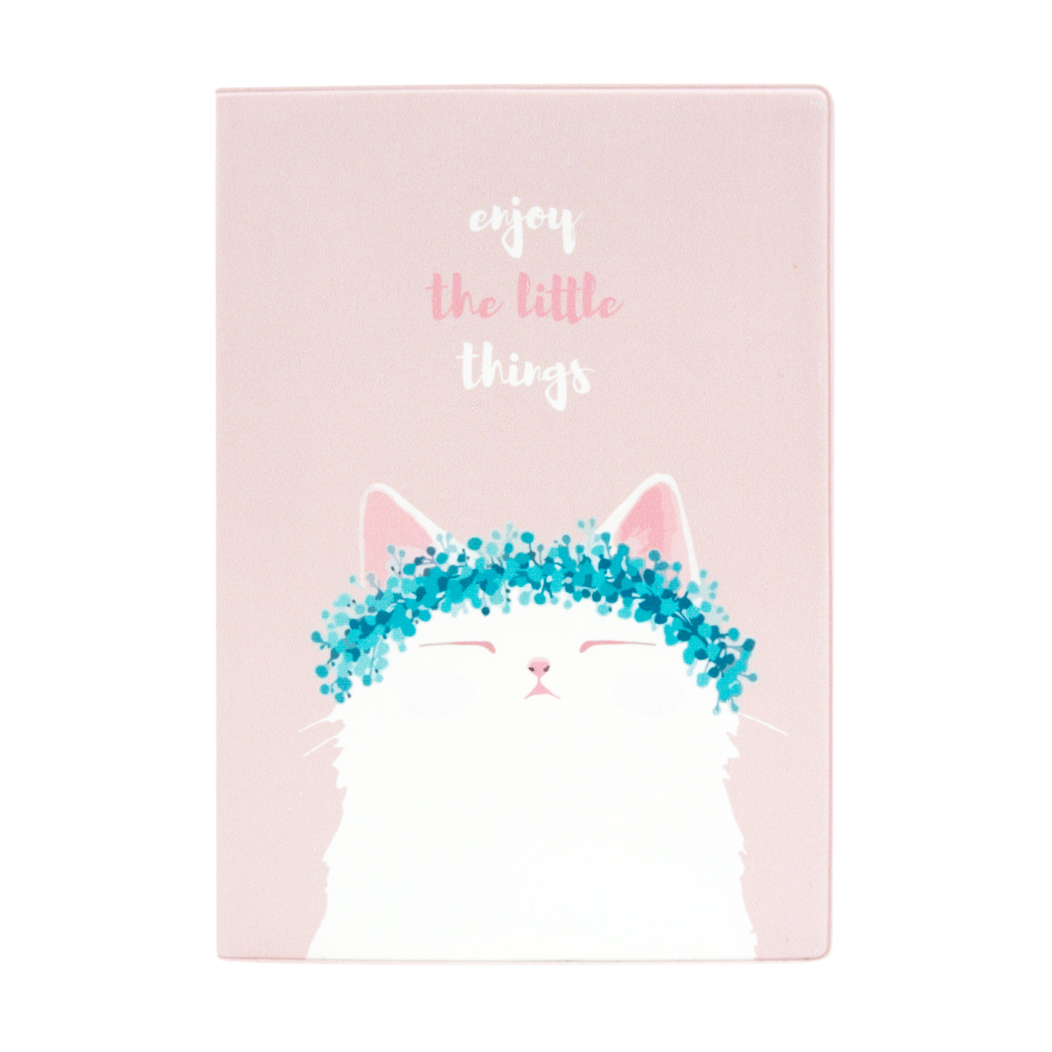 

Обложка для паспорта унисекс Kawaii Factory Белая кошка, Белая кошка