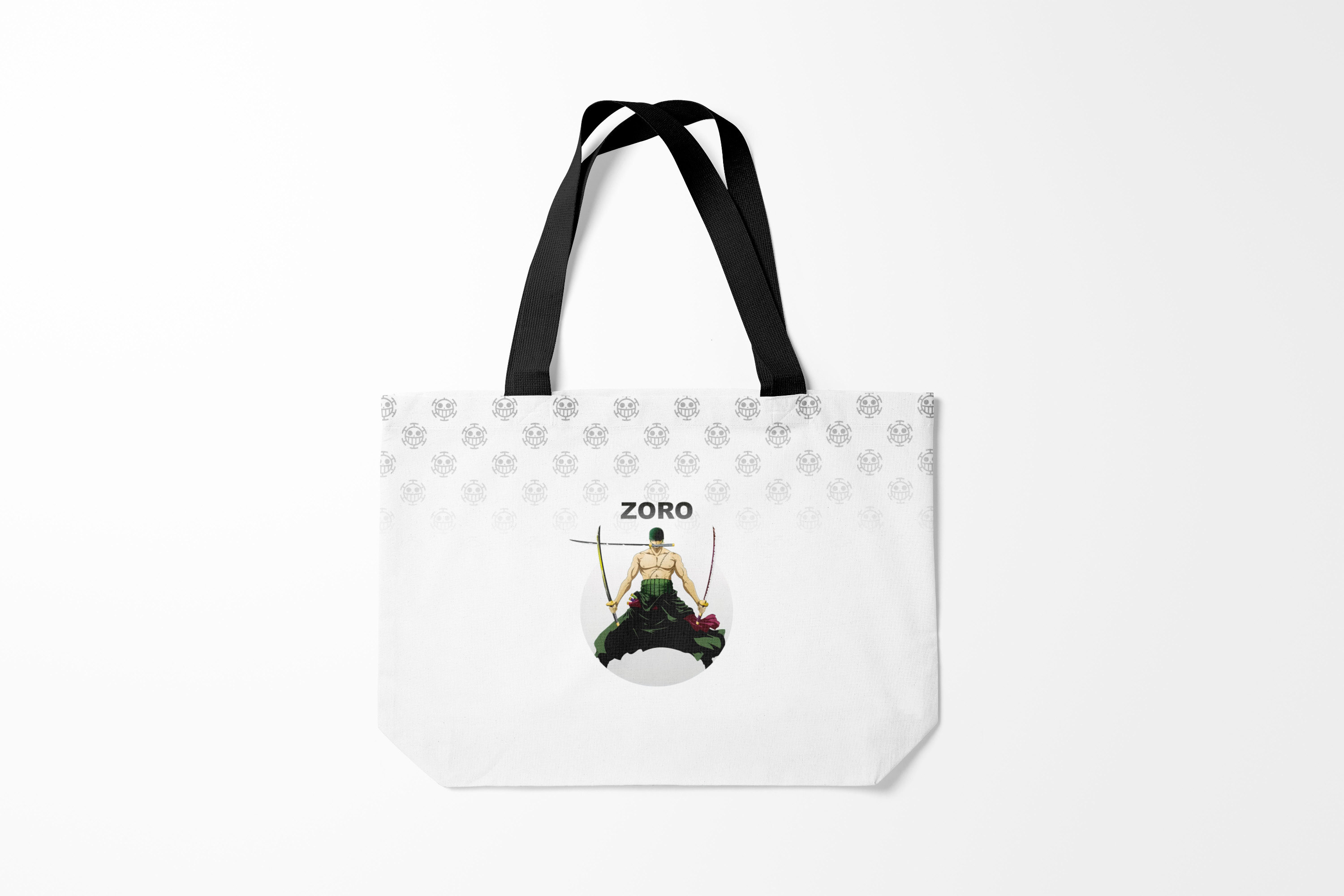 

Сумка шoппер унисекс Burnettie One Piece Зоро Piece. Большой куш, белый, One Piece Зоро Piece. Большой куш