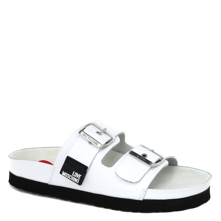

Шлепанцы женские Love Moschino JA28154G белые 36 EU, JA28154G