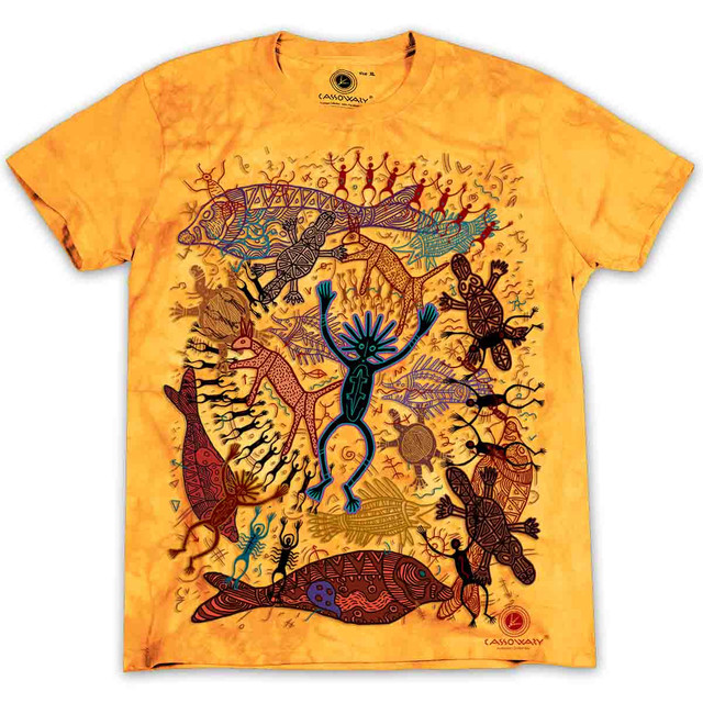 

Футболка мужская CASSOWARY Rock Art желтая 3XL, Желтый, Rock Art