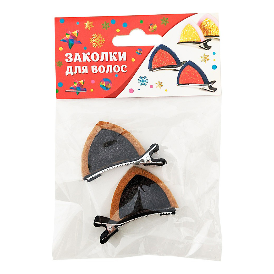 

Заколки для волос Ушки 2 шт