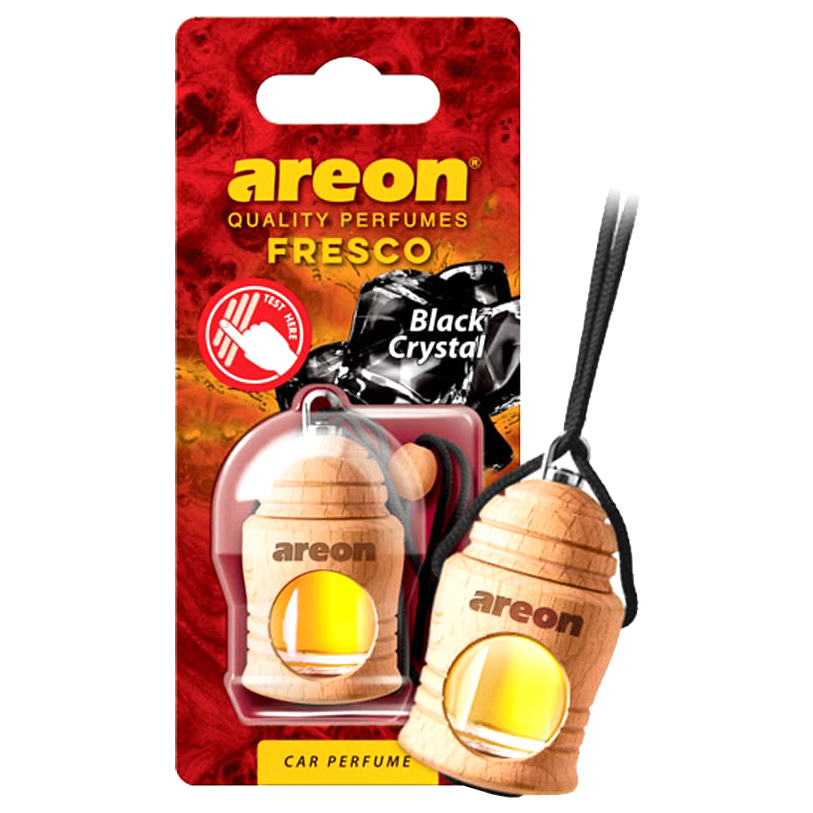

Ароматизатор в машину Areon FRTN17 черный кристалл, Бежевый